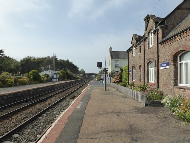 Drigg platform 1 looking west