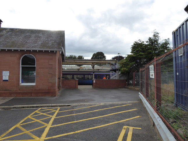 Dumfries platform 2 entrance