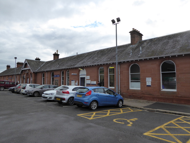 Dumfries platform 2 front long view