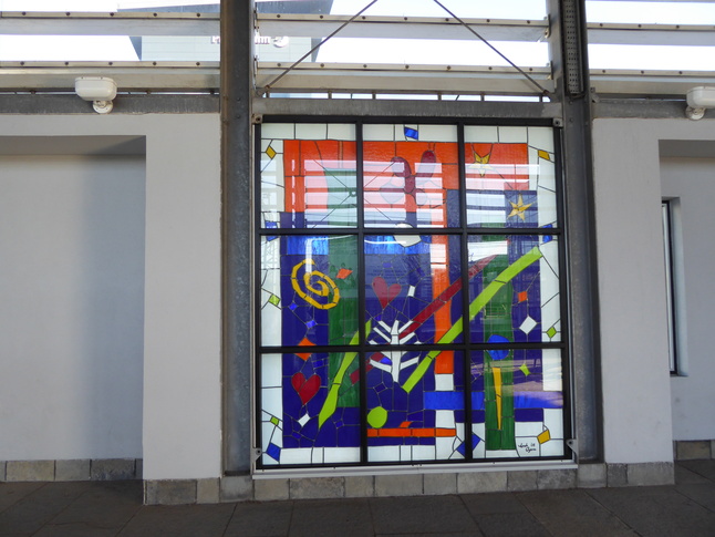 Edinburgh Park concourse window