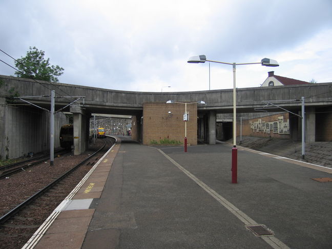 Exhibition Centre looking
west