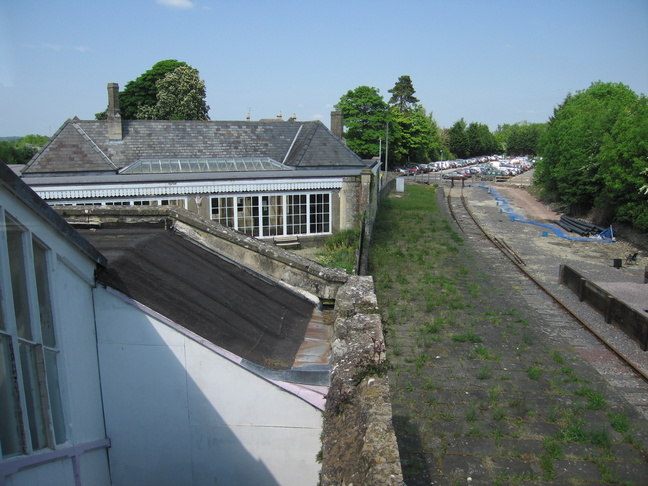 Kemble building from footbridge