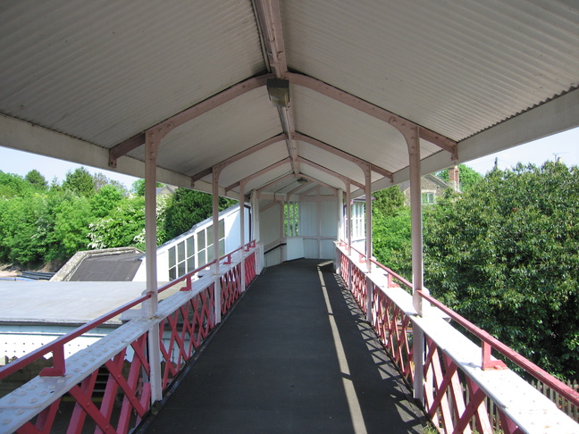 Kemble inside footbridge