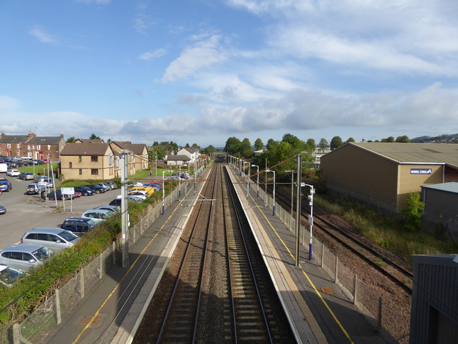 Lockerbie looking north from
footbridge