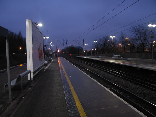 Stevenage platforms 3 and 4