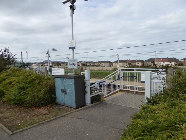 Wallyford platform 2 entrance