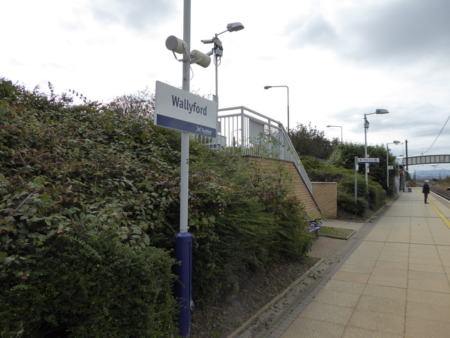 Wallyford platform 2 exit