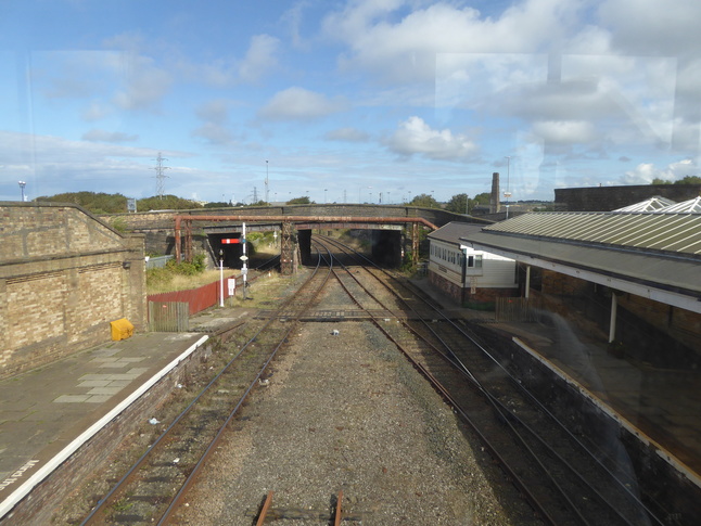 Workington looking north from
the footbridge