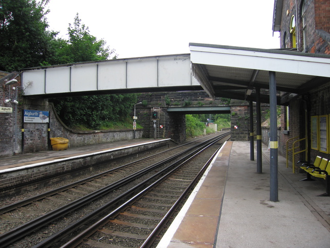 Aigburth platform 1 looking west