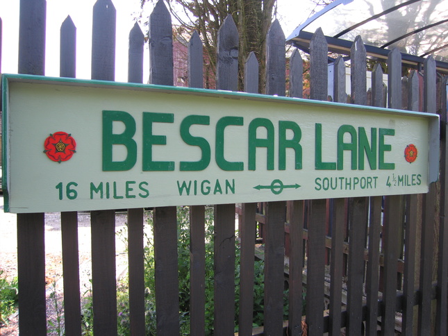 Bescar Lane 16 Miles Wigan -O-
Southport 4 1/2 Miles