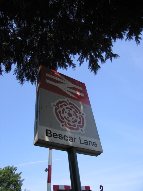 Bescar Lane sign