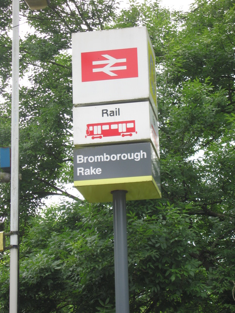Bromborough Rake sign