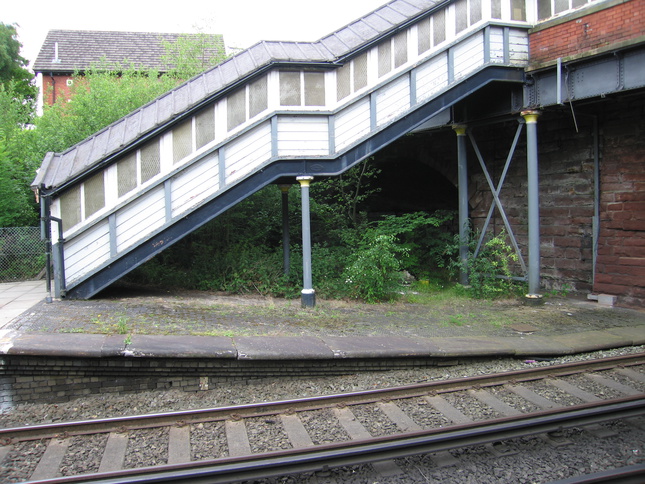 Bromborough steps side