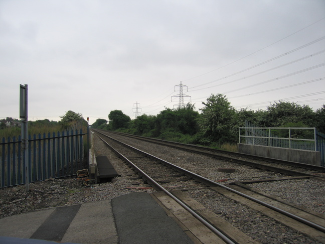 Looking east from Caldicot