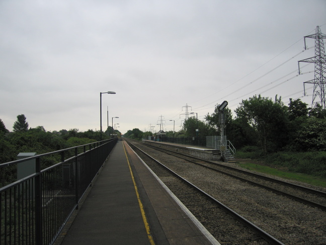 Caldicot platforms looking east