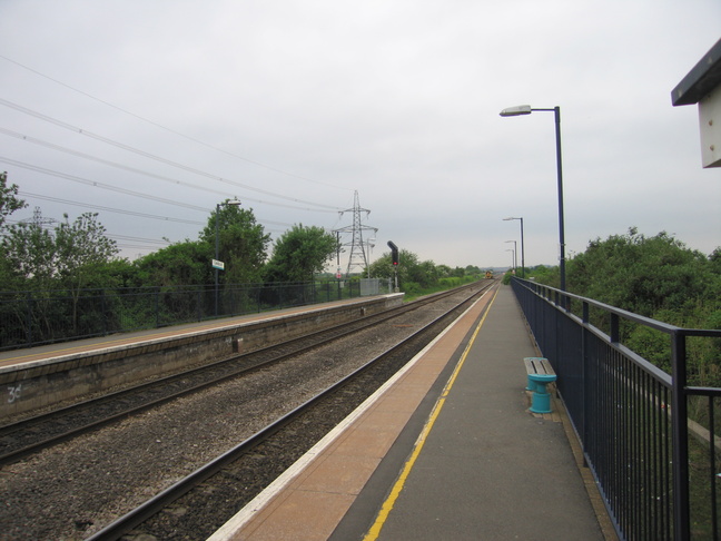 Caldicot platforms looking west