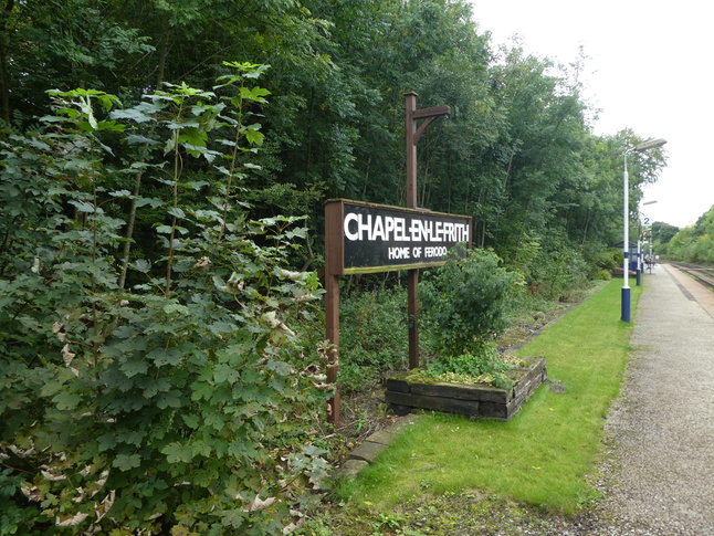 Chapel-en-le-Frith platform 2 looking west