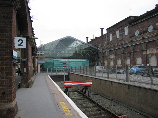Chester platform 2 looking east