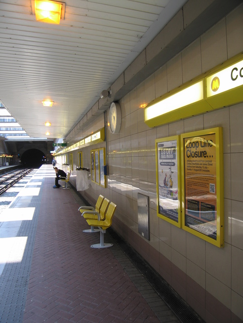 Conway Park platform 1