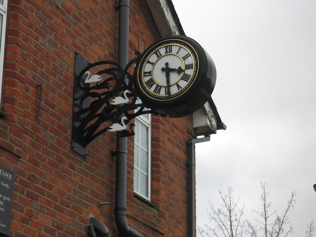 Cookham station clock