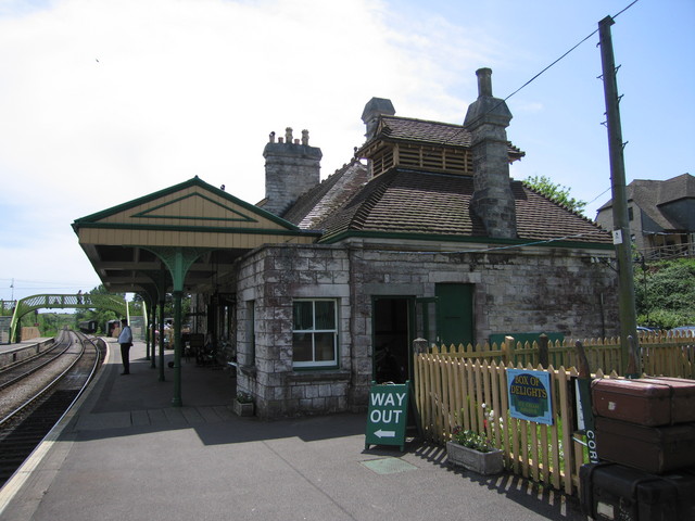 Corfe Castle station building