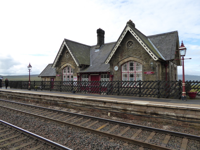 Dent station building front
