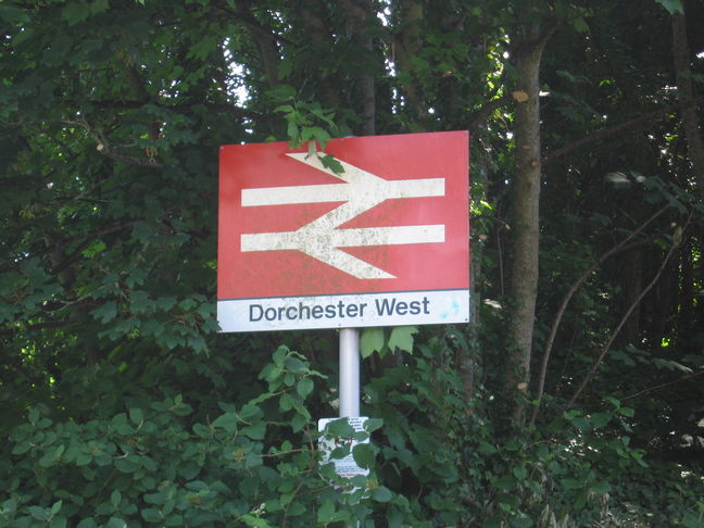 Dorchester West sign