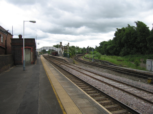 Earlestown platform 1 looking east