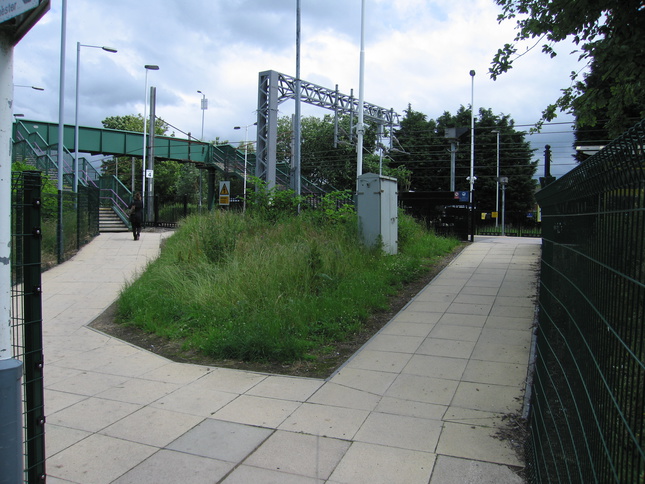 Earlestown platform 4 entrance