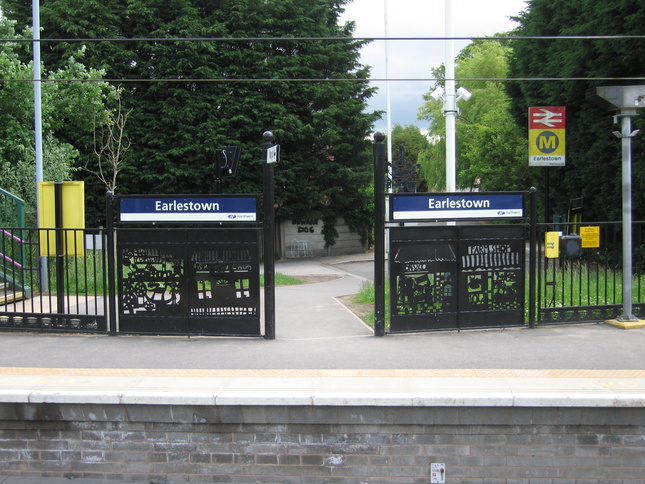 Earlestown platform 5 entrance