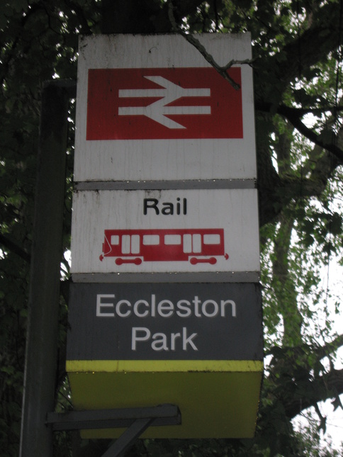 Eccleston Park sign