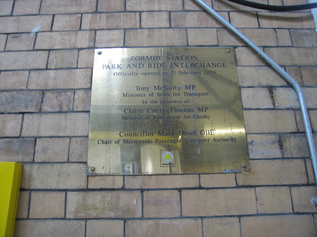 Formby plaque