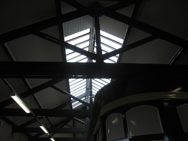 Formby ticket office roof