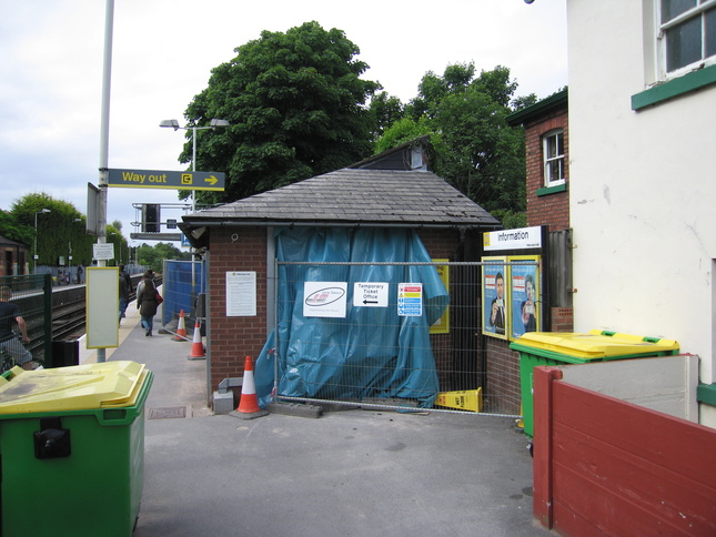 Entrance to Freshfield platform
1