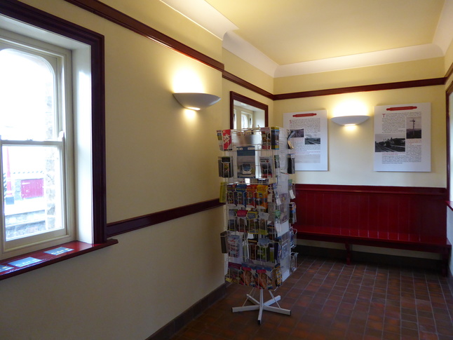 Garsdale inside platform 1 building