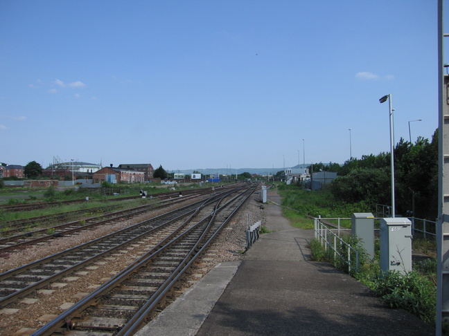 Gloucester platform 1 looking east