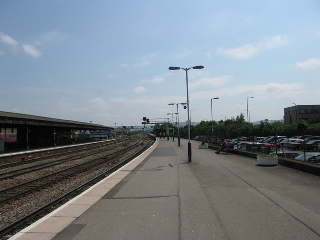Gloucester platform 2 looking east