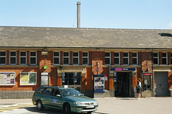 Hitchin Station Entrance