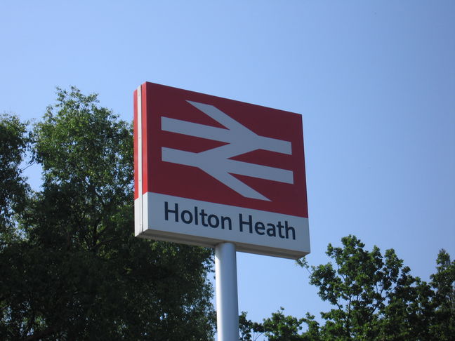Holton Heath sign