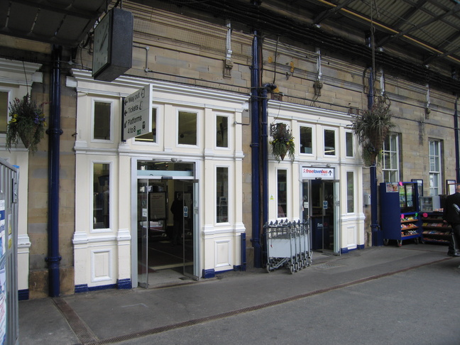 Huddersfield ticket hall
rear