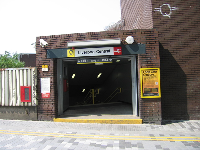 Liverpool Central
side entrance
