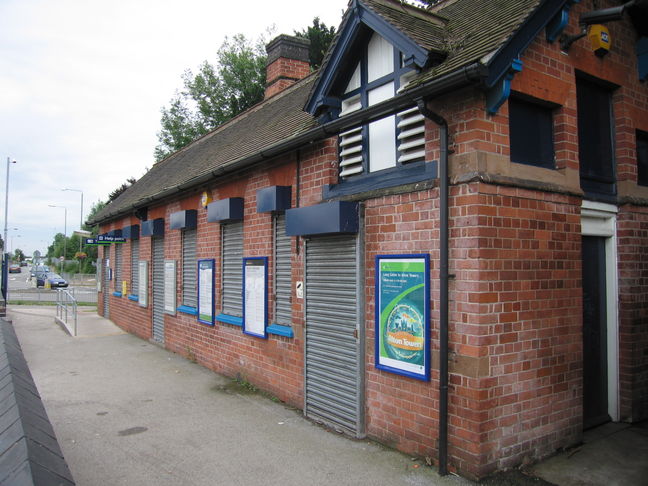 Long Eaton station building
side