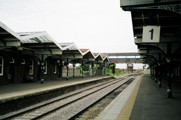 March platforms 1 and 2, looking East