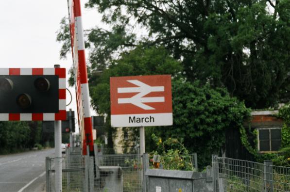 March station sign