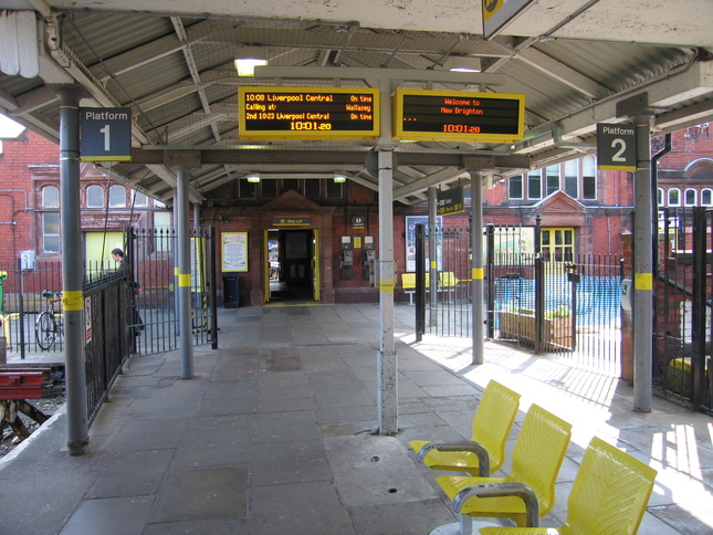New Brighton platforms exit