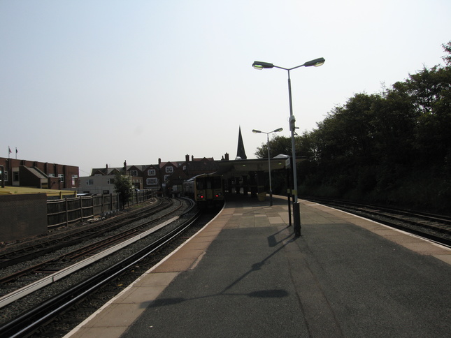 New Brighton platforms from
west