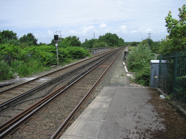 Old Roan looking north