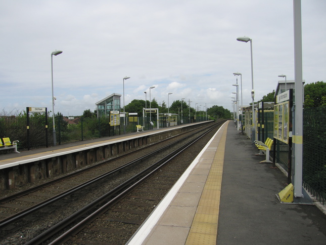 Old Roan platforms looking north