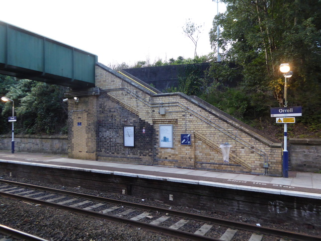 Orrell platform 1 steps