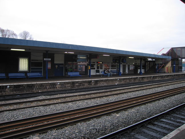Platform 2 from platform 1